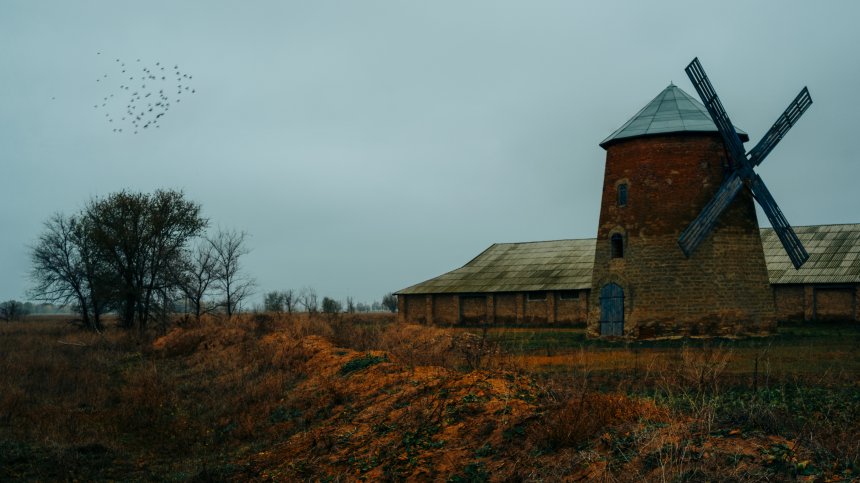 Осень в деревне -  