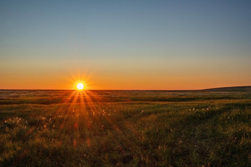 ямальский закат. -  