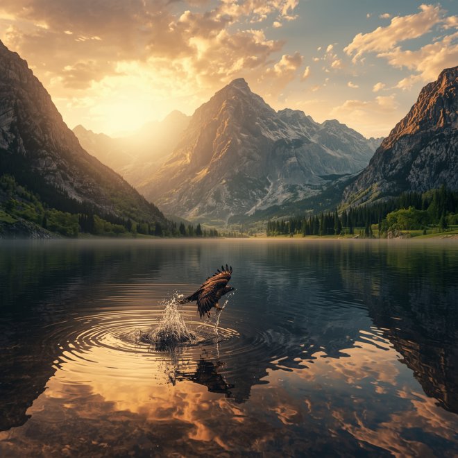 Горная река -  