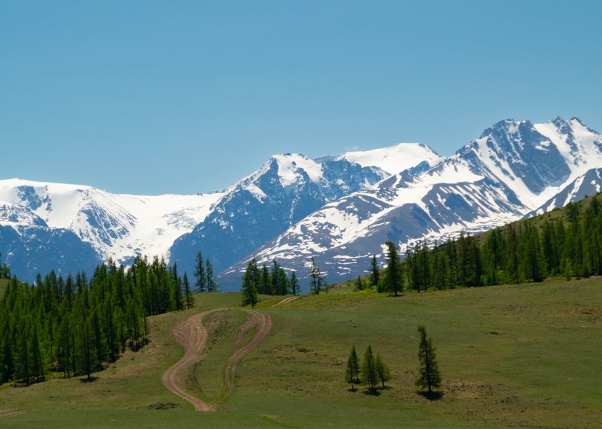 Курайская степь. - Николай Дубровин