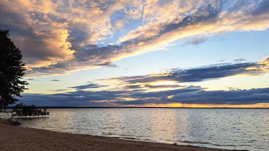 Закат над озером Нарочь, Республика Беларусь - Наталья