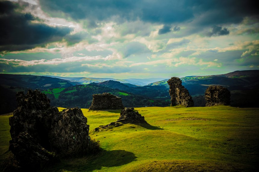 Замок Динас Бран - Александра (1/8)