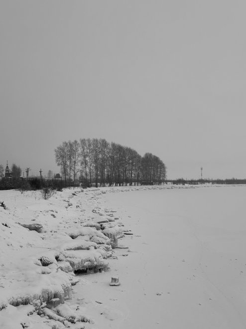 Зимнее молчание берега - Сергей Диес