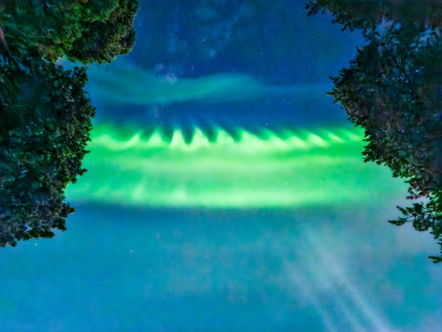 Северное полярное сияние - Александр Сахар