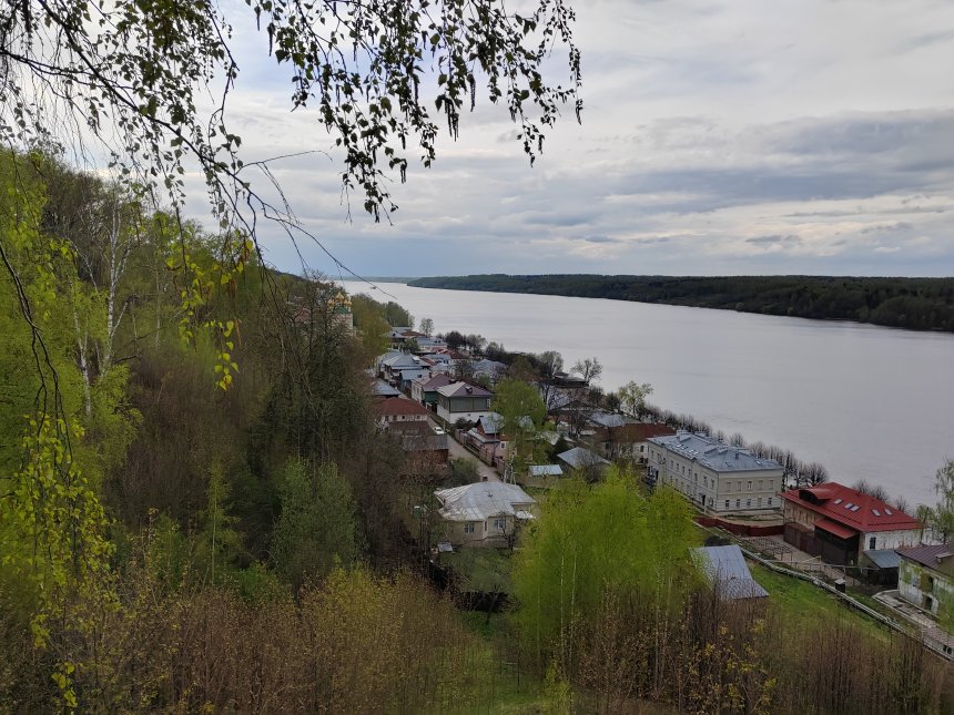 Вечерний Плёс провожает нас потрясающим закатом - Марина (1/8)