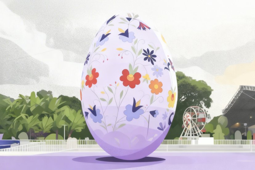 Самые-самые: 5 пасхальных яиц, которые удивили мир